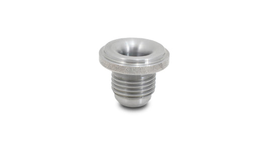 Vibrant -16 AN Male Weld Bung (1-5/8in Flange OD) - Mild Steel