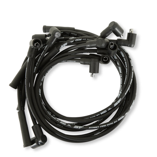 MSD 5543 Street-Fire Spark Plug Wire Set for Ford 289-302, Socket SBF