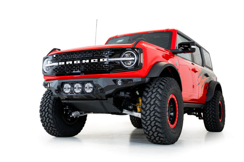 Addictive Desert Designs for 21-22 Ford Bronco Bomber Front Bumper (w/ 3 Rigid 360 Mounts)