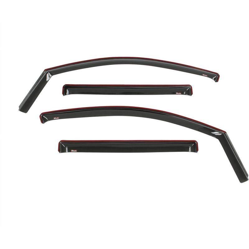 Westin 72-69483 In-Channel Wind Deflector 4-Piece for 2016-2024 Nissan Titan XD/Titan Smoke