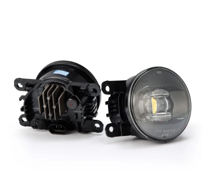 AlphaRex 210002 Universal Acura/Ford/Honda/Subaru/Nissan DoubleTap Dual Color LED Projector Fog Lights - White/Amber