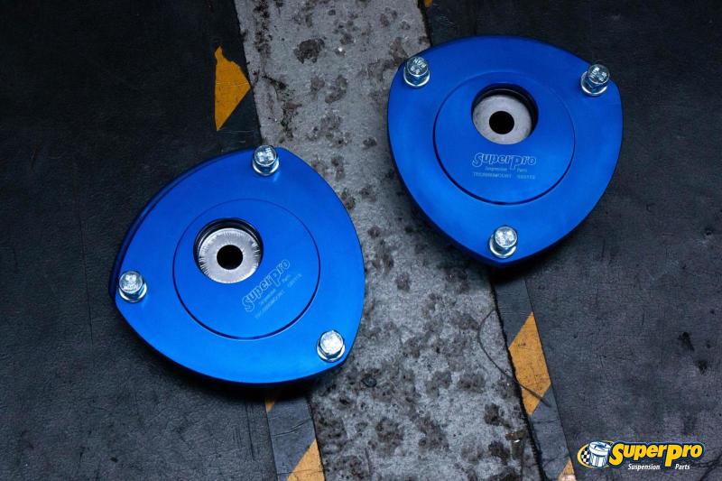 SuperPro Camber Offset Front Upper Strut Mount Set