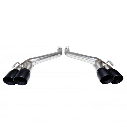 Kooks 22606280 for 2016 + Chevrolet Camaro SS LT1 3in Axle Back Muffler Delete Exhaust System w/ Black Quad Tips