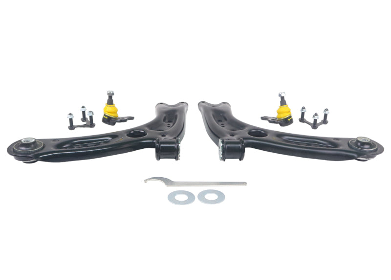 Whiteline KTA386 Front Lower Control Arm Assembly for 2015-2027 Volkswagen GTI, 2015-2027 Volkswagen Golf R, 2015-2020 Audi A3 and More