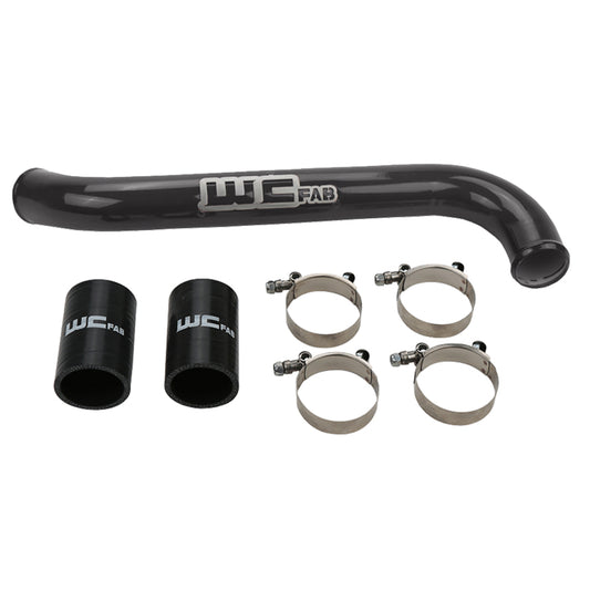 Wehrli Custom Fabrication WCF100742-GW Upper Coolant Pipe Gloss White for 2017-2019 Chevrolet Silverado / GMC Sierra 2500 HD / 3500 HD 6.6L L5P Duramax