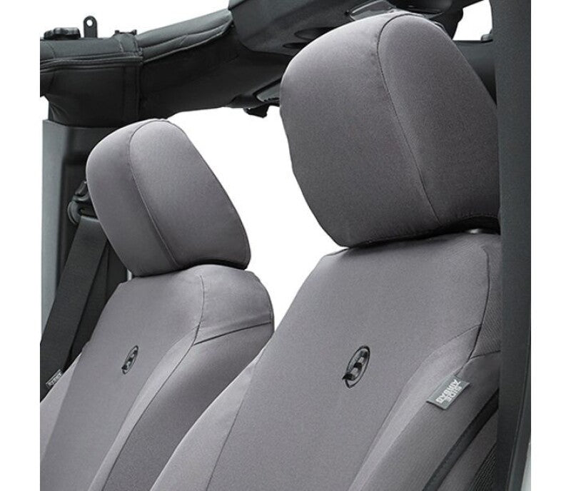 Bestop 07-12 Jeep Wrangler JK Front Seat Covers (Charcoal)