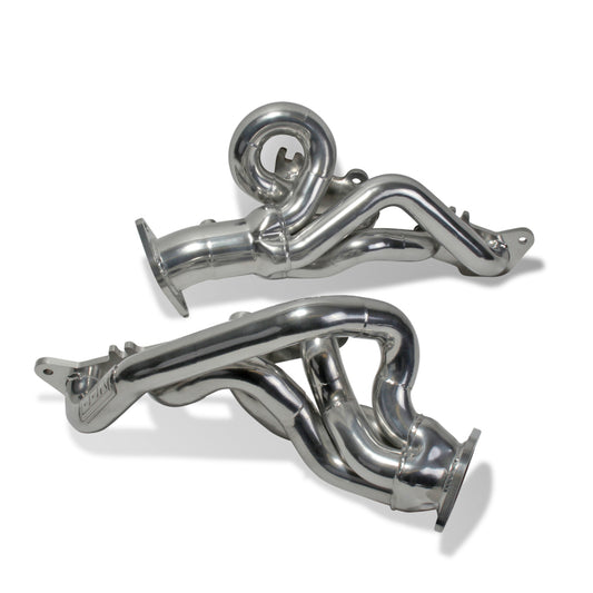 BBK Performance 18480 Shorty Tuned Length Headers 1-3/4 Silver Ceramic for 2015-2017 Ford Mustang GT (5.0L)