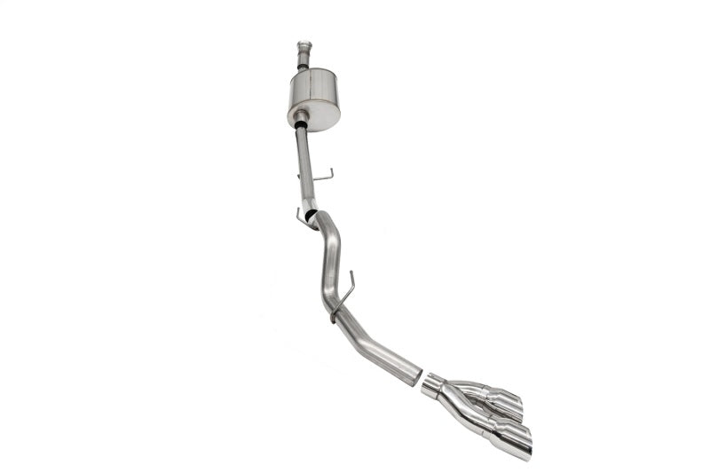 Corsa 2021-2026 Ford F-150 SuperCab/6.5in Bed 5.0L V8 Sport Cat-Back Single Side Exit-Polished