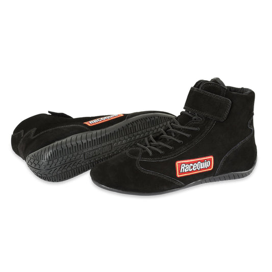 RaceQuip 30300080 Black SFI Race Shoe 8.0