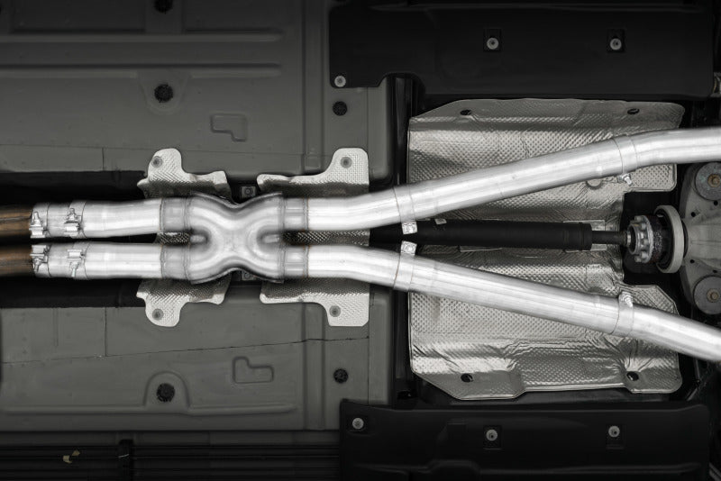 MBRP S7114AL Armor Lite Cat-Back Exhaust - Quad Rear Exit | 2015-2023 Dodge Challenger 5.7L/6.2L/6.4L HEMI