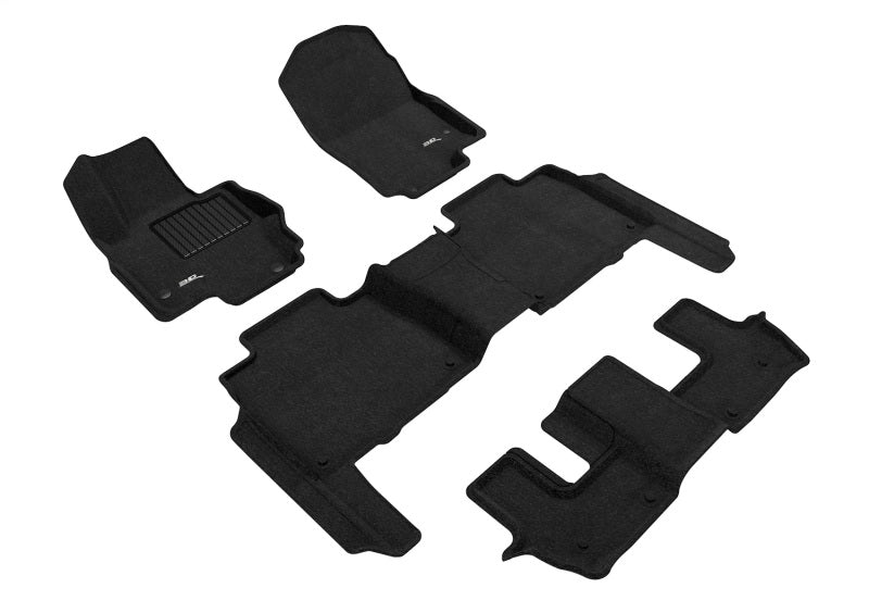 3D MAXpider Elegant Front, Rear & 3rd Row Floor Mats for 2020-2024 Mercedes-Benz GLS450 +3 more