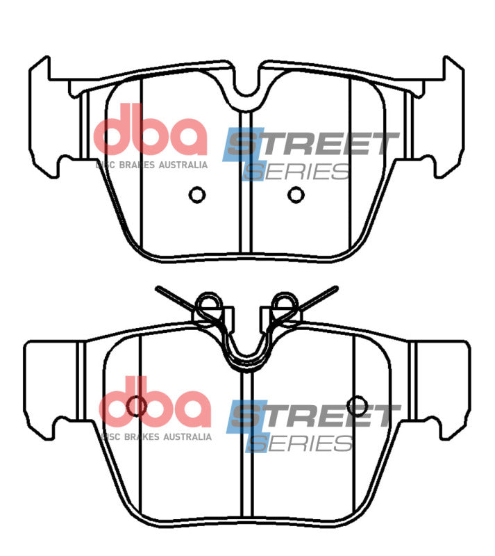 DBA 2019 BMW X2 / 19-22 MINI Cooper Countryman / 21-22 Cooper Clubman Street Series Rear Brake Pads