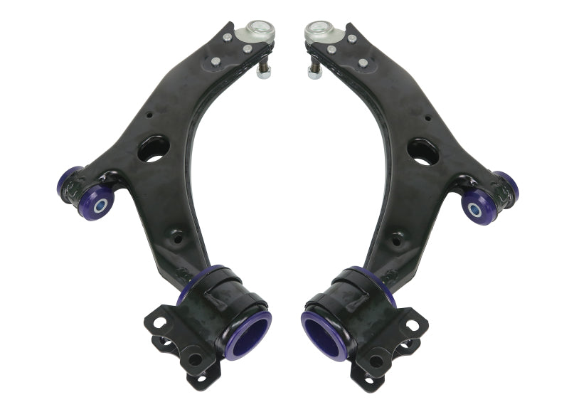 SuperPro Front Lower Control Arm Set w/Bushings (21mm Ball Joint)