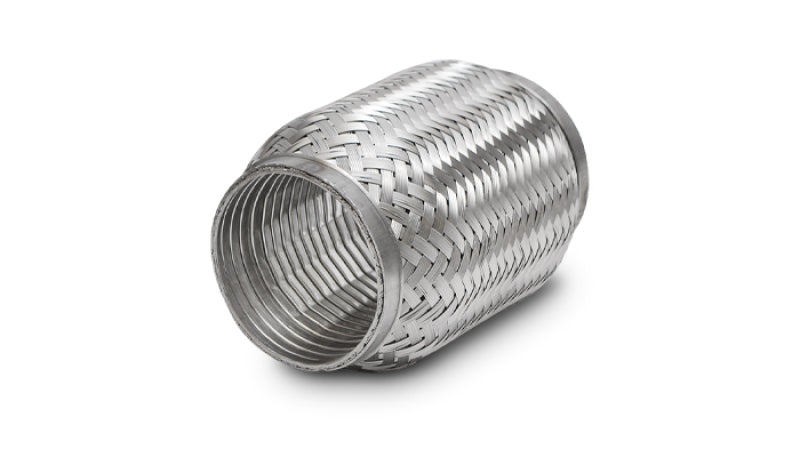 Vibrant SS Turbo FLEX Coupling with Interlock Liner 1.75in inlet/outlet x 4in