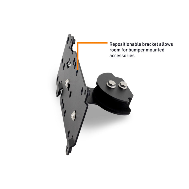 Mishimoto 2022+ Chevy 1500 Tow Hook License Plate Relocation Bracket - #MMLP-T1-22