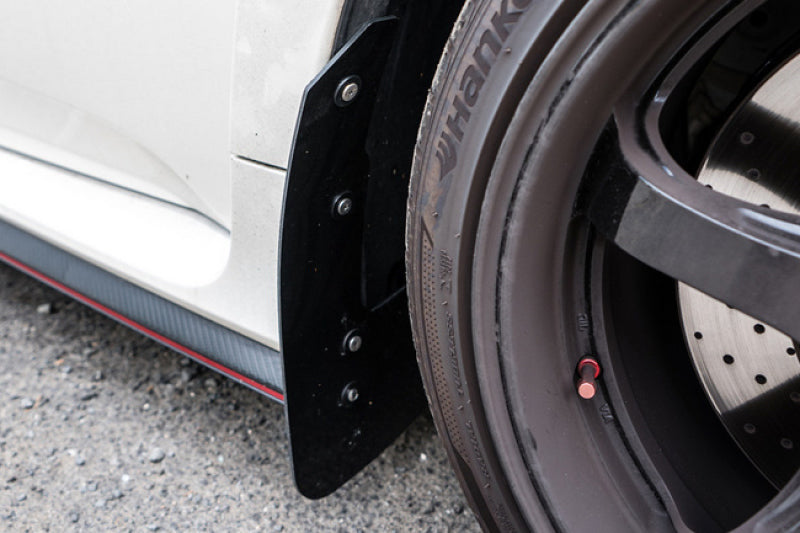 Rally Armor UR Mud Flaps - 2017-2021 Honda Civic - Red/Black Logo - #MF47-UR-RD/BLK