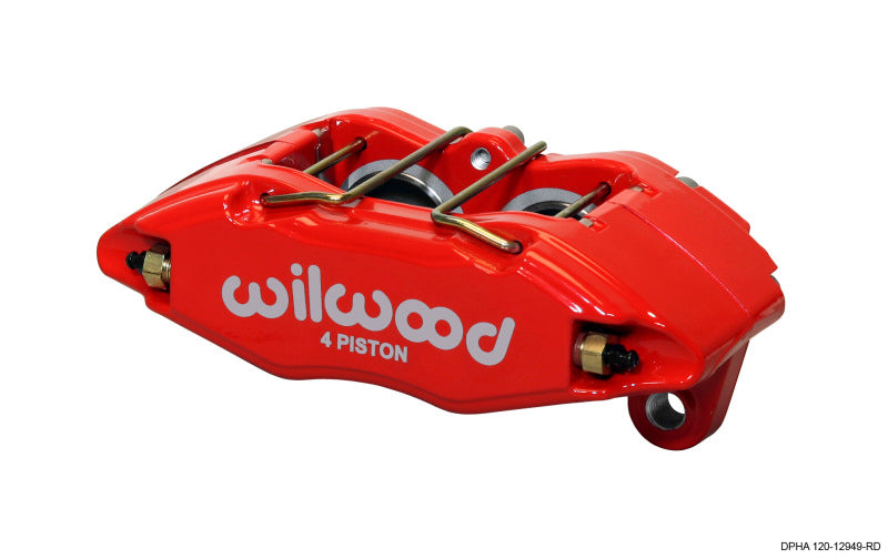 Wilwood Caliper-Dynapro Honda/Acura - Red 1.62in Pistons .83in Disc - #120-12949-RD