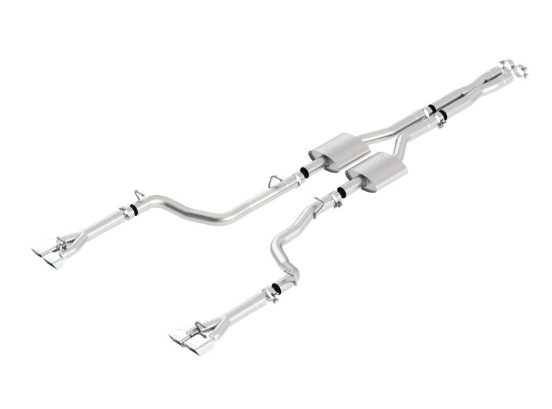 Borla 140436 Cat-Back Exhaust System ATAK for 2011-2014 Dodge Challenger SRT-8 (6.4L V8)