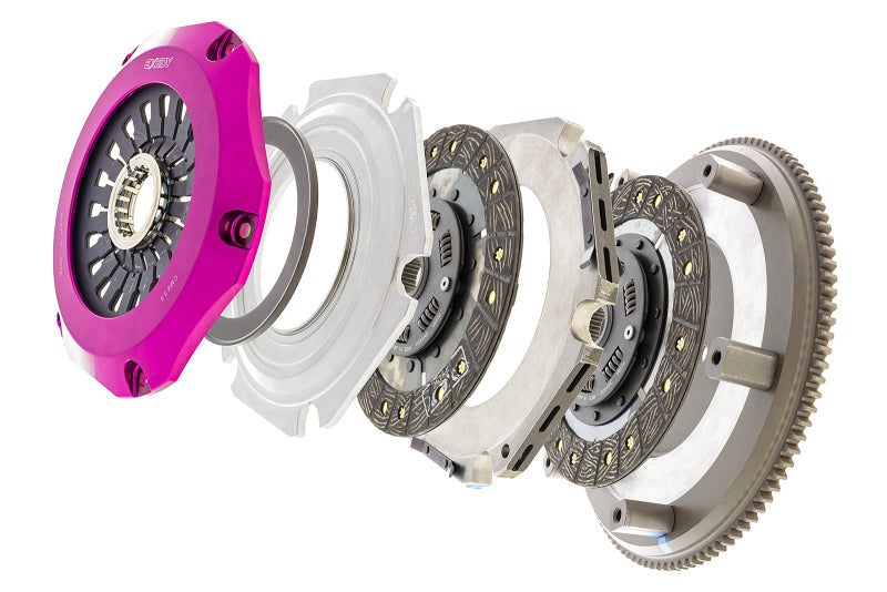 Exedy for 08-15 Mitsubishi Evo X 4B11T 2.0L Twin-Organic Clutch Kit