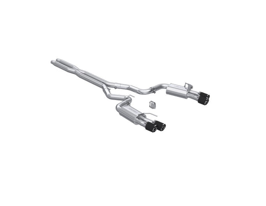 MBRP Mustang GT Armor Pro 3in Steet Profile Catback Exhaust - Carbon