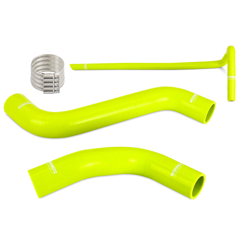 Mishimoto 2022+ Subaru WRX Silicone Radiator Coolant Hose Kit - Neon Yellow - #MMHOSE-WRX-22NY