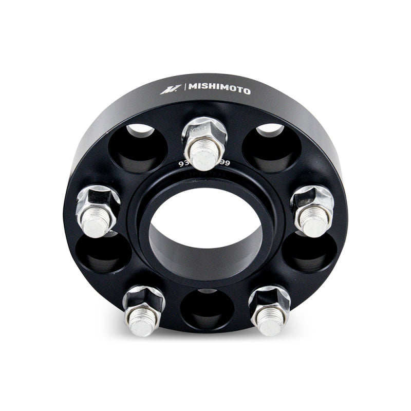 Mishimoto Wheel Spacers - 5X114.3 / 70.5 / 25 / M14 - Black - #MMWS-001-250BK