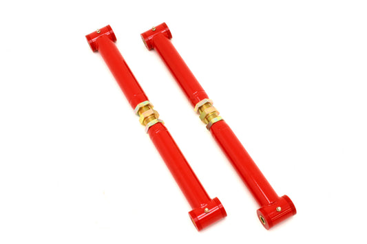 BMR 1982-2002 3rd Gen F-Body Xtreme Chrome Moly Lower Control Arms On-Car Adj. (Poly) - Red