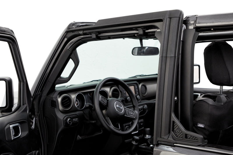Bestop 18-26 Jeep Wrangler JL 4-Door Door Surrounds (Set Of 4)
