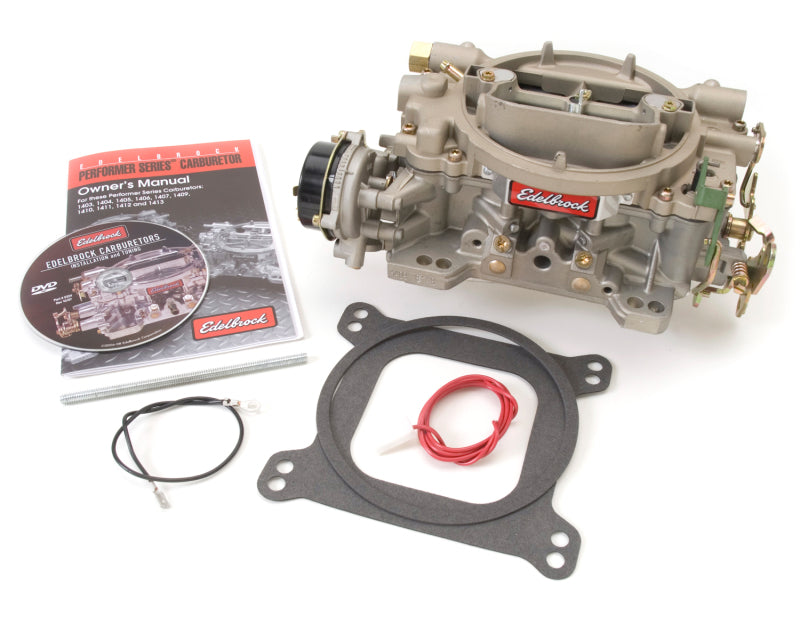 Edelbrock 1409 Marine Series 600 CFM 4-Barrel Carburetor Electric Choke