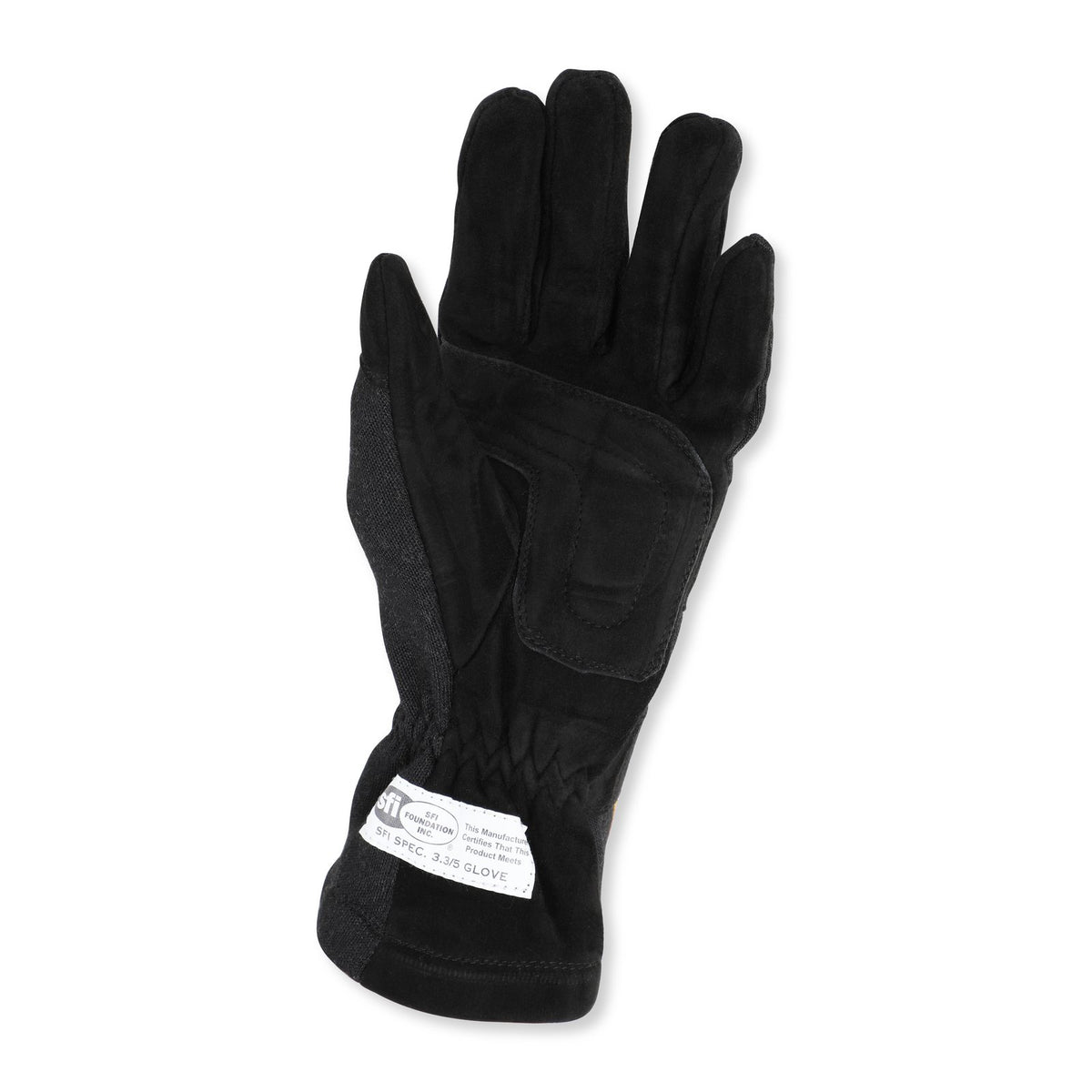 RaceQuip 355002 Black 2-Layer SFI-5 Glove - Small