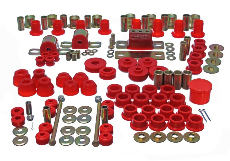 Energy Suspension for 63-82 Corvette Red Hyper-Flex Master Bushing Set 3.18123R