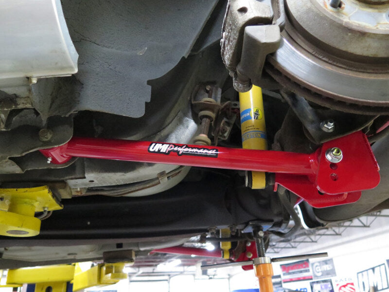 UMI Performance 2012-B Lower Control Arm Relocation Brackets Bolt-In Black