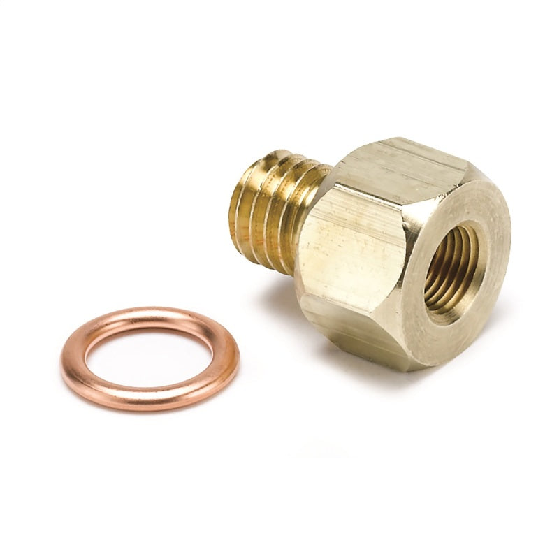 AutoMeter 2278 Metric Electric Temperature or Pressure Adapter - 1/8in NPT to M12x1.75