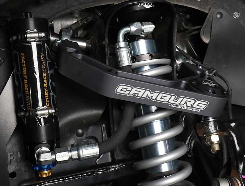 Camburg Engineering CAM-310184-GRY KINETIK Uniball UCA Gray for 2003-2023 Toyota Tacoma / 4Runner / FJ Cruiser