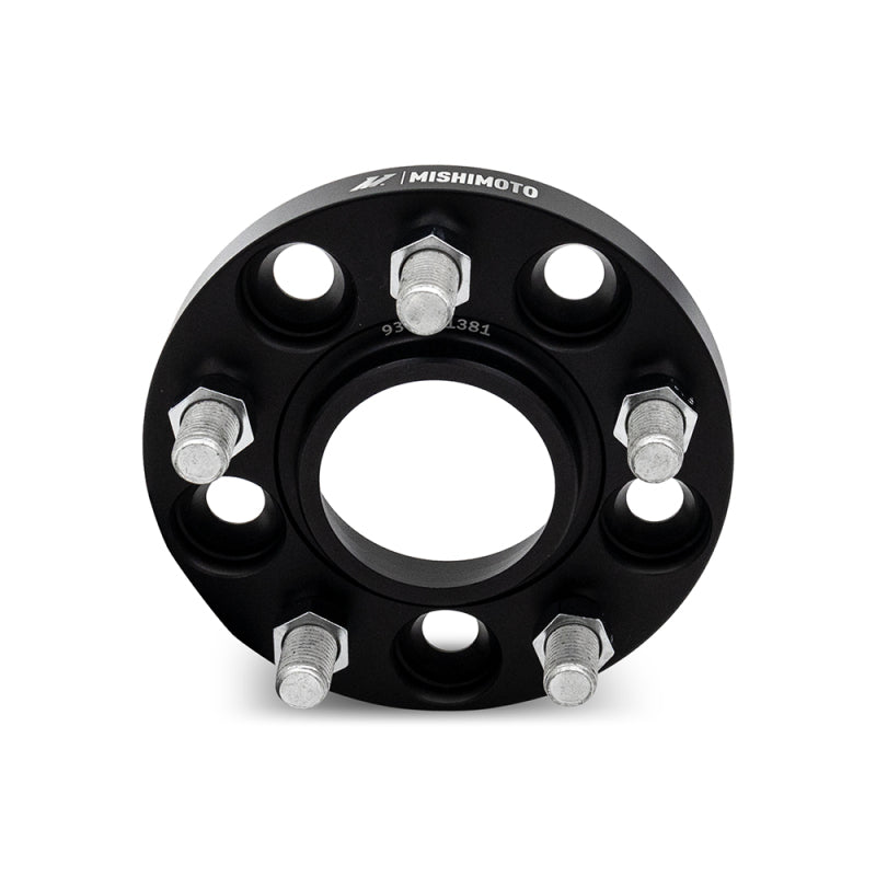 Mishimoto 5x114.3 15mm 56.1 Bore M12 Wheel Spacers - Black - #MMWS-003-150BK