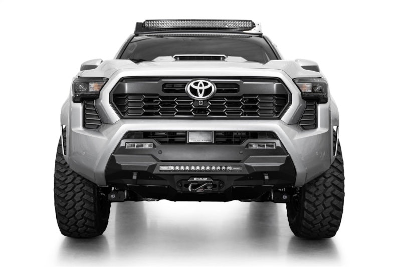 Addictive Desert Designs for 2024 Toyota Tacoma Stealth Center Mount Winch Front Bumper