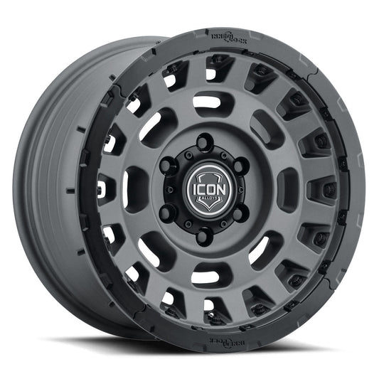 ICON Hammer Pro 17x8.5 / 6x135 / 25MM / 5in BS - Charcoal