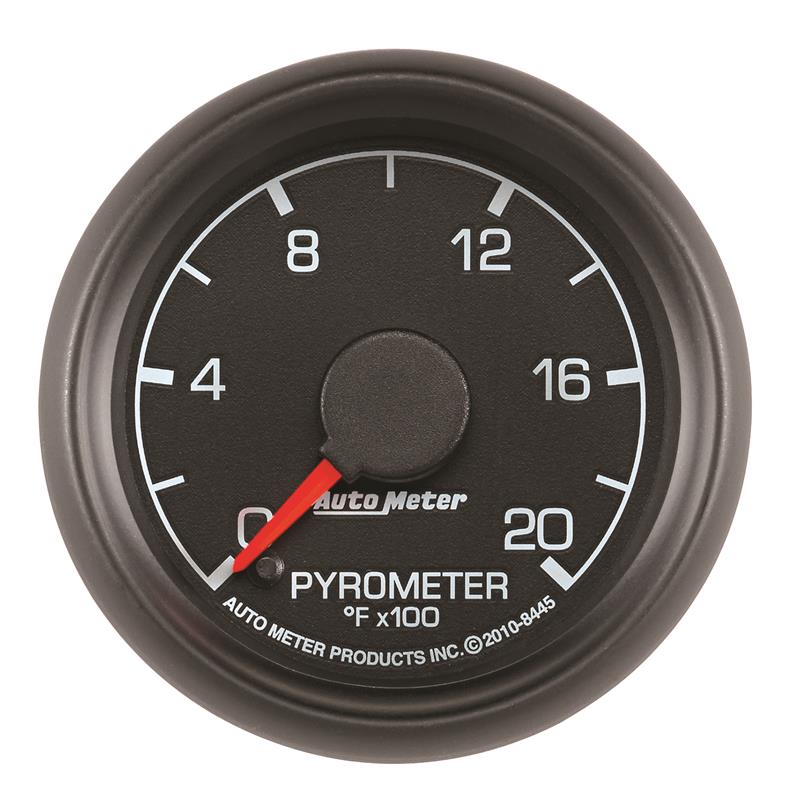 AutoMeter 8445 Factory Match 52mm Full Sweep Electric 0-2000 Degrees F EGT Pyrometer Gauge for Ford