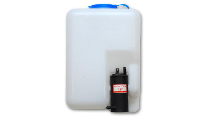 Vibrant Windshield Washer Bottle Repl Kit 1.2L bottle incl bottle ele pump