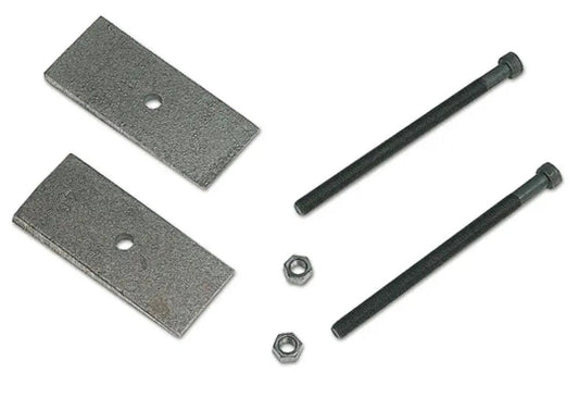 Tuff Country 90012 2 Degree Axle Shims 2in Wide with 3/8in Center Pins Pair