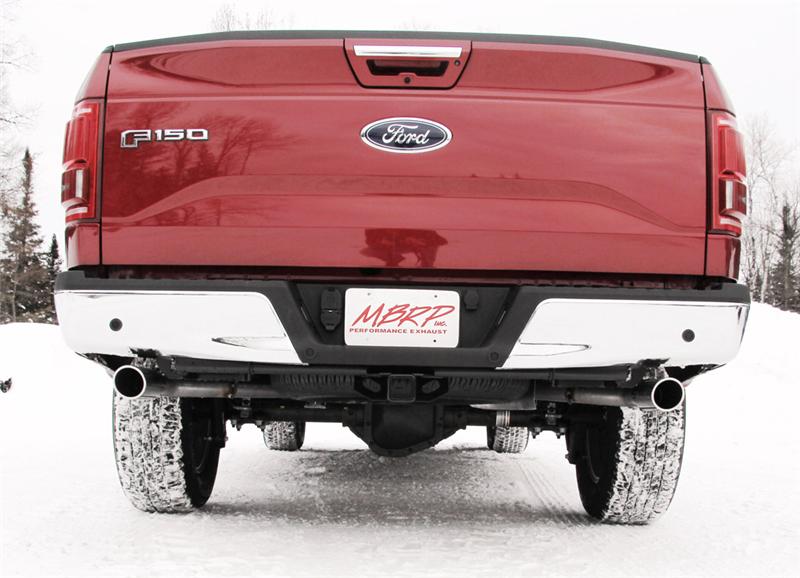 MBRP S5258AL Armor Lite Cat-Back Exhaust - 2.5-Inch Dual Rear Exit | Aluminized