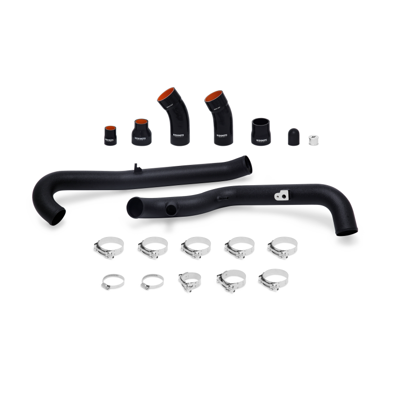 Mishimoto 2014+ Ford Fiesta ST Intercooler Pipe Kit - Wrinkle Black - #MMICP-FIST-14WBK