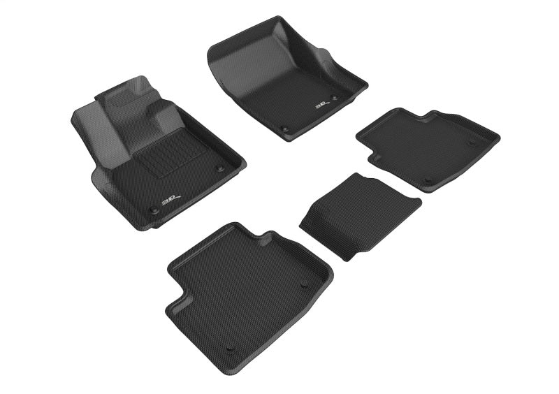 3D MAXpider Kagu Front & Rear Floor Mats for 2019-2024 Jaguar I-Pace