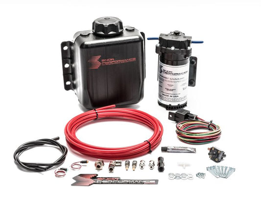 Snow Performance SNO-301 Stg 1 BC TD Water Inj Kit (with Red Hi-Temp Tubing/QC)