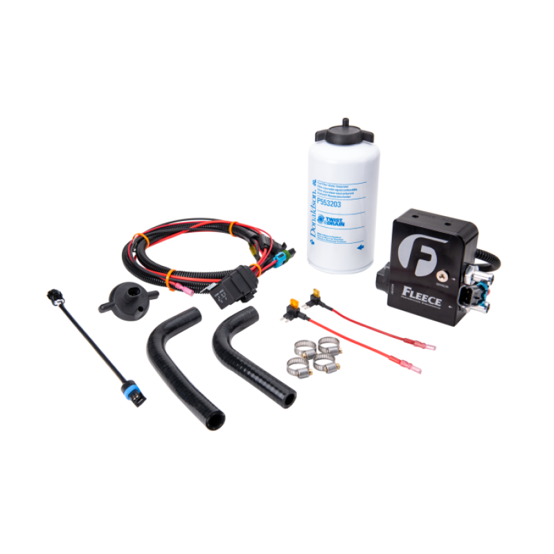 Fleece Performance FPE-DMAX-HFFBA-1116 for 11-16 GM 2500/3500 Duramax Auxiliary Heated Fuel Filter Kit