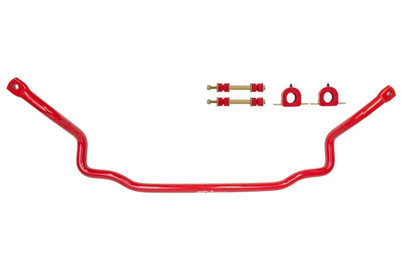 UMI Performance 3035-R 1.25in Solid Chrome Moly Front Sway Bar Red