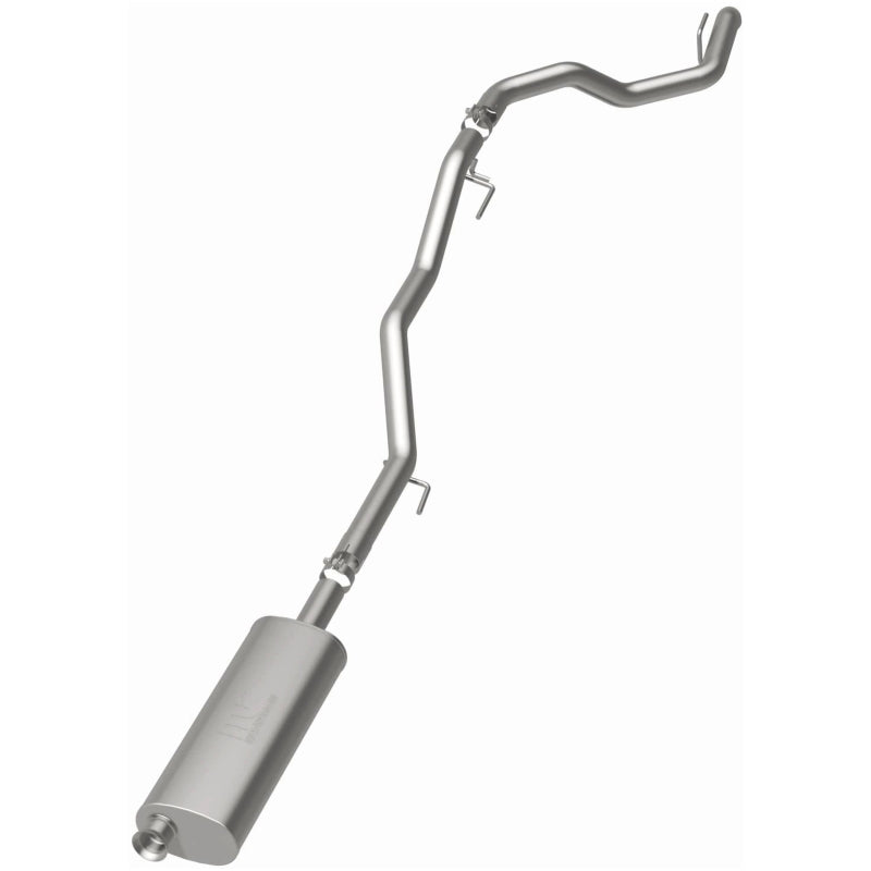 MagnaFlow 19486 2020 Jeep Gladiator 2.5in Rock Crawler Series Single Rear Exit SS Cat-Back Exhaust w/o Tip - #19486