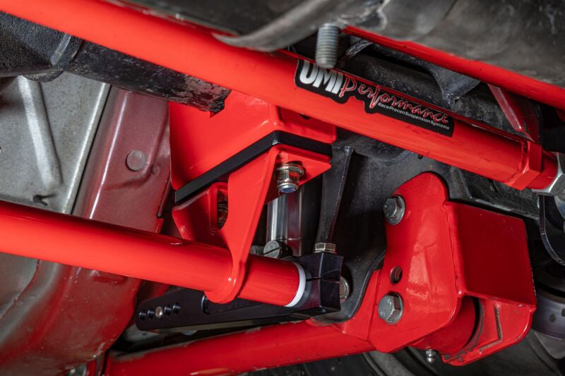 UMI Performance 2147-R Rear Sway Bar Splined Red for 1982-2002 GM F-Body