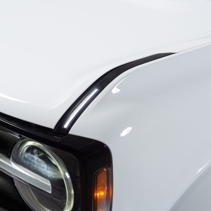 Putco for 2022-2024 Ford Bronco Luminix DRL LED Light Hood Limb Riser (Factory Hood Side Hinge Replacements)