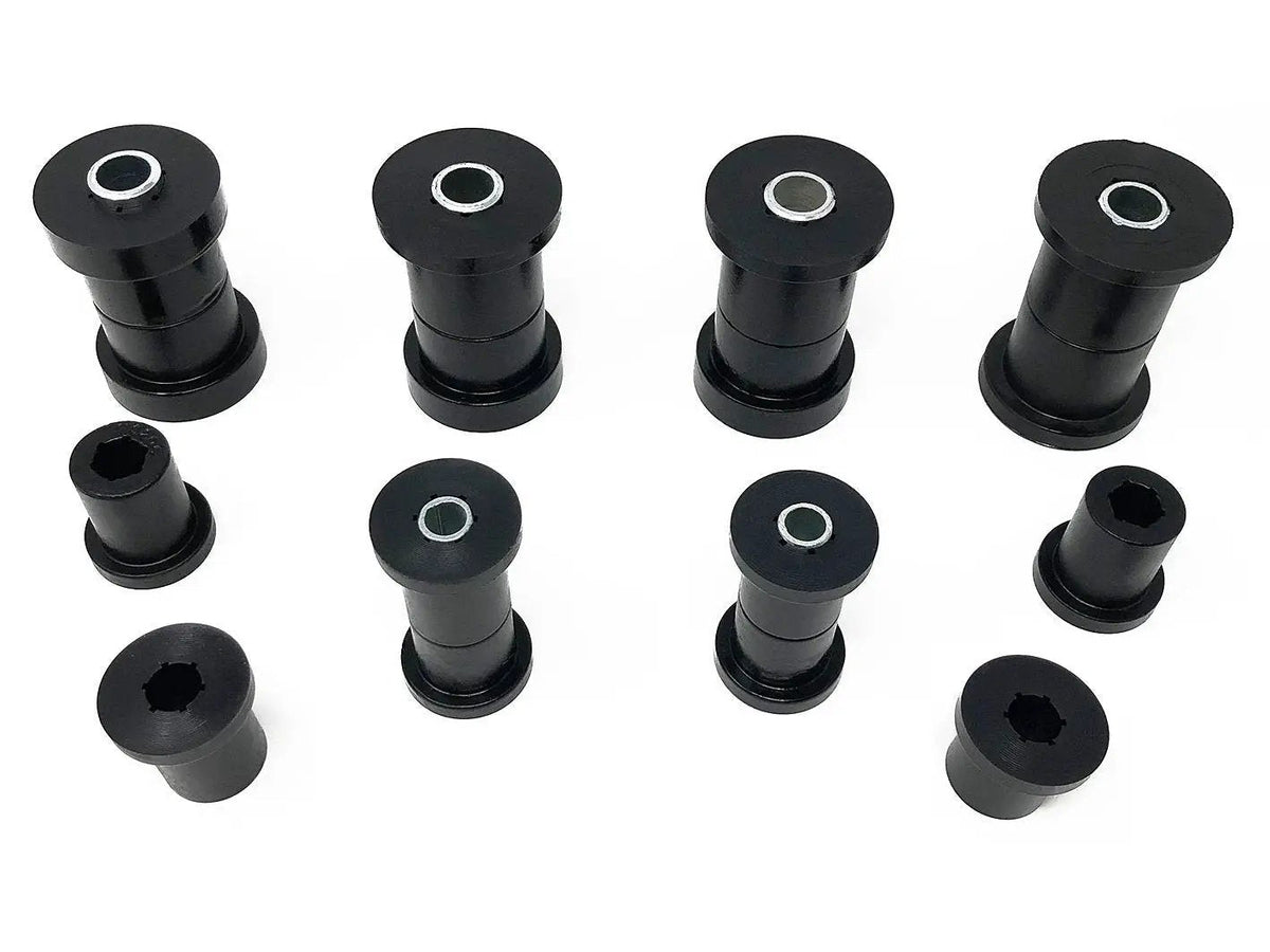 Tuff Country 91402 Front and Rear Leaf Spring Bushings and Sleeves for 1976-1986 CJ7